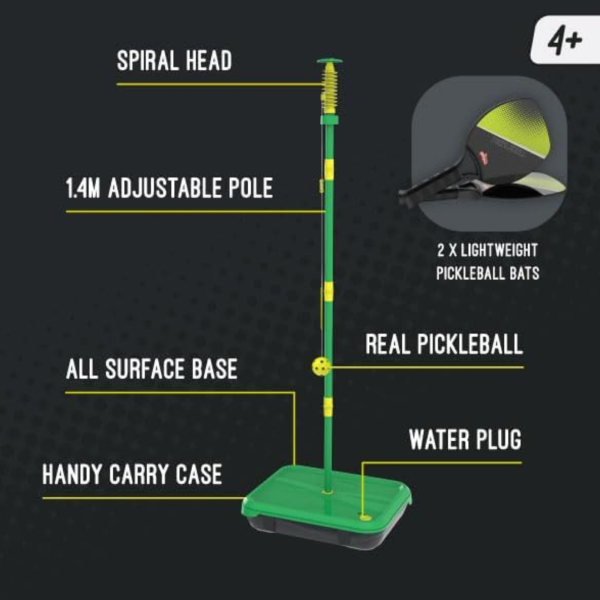 MK7310 Tether Swingball Pickleball Tennis Game Set Flybar