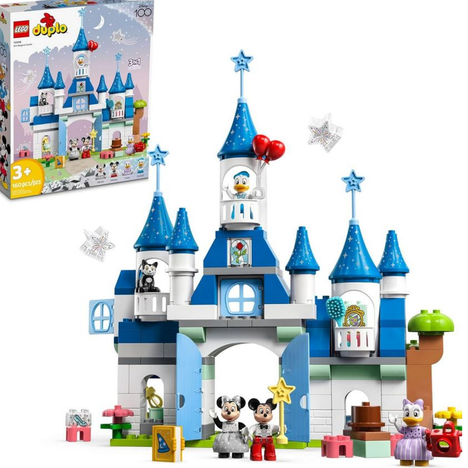 Photo of the packaging of the the Duplo Disney Castle 10998